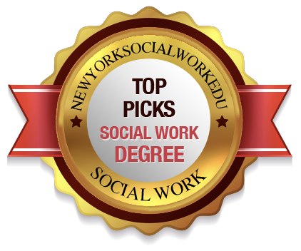 Top picks Editors choice social work degree badge